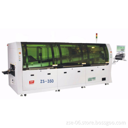 ZS350 SMT Wave Soldering Machine for PCB Plug-in Components